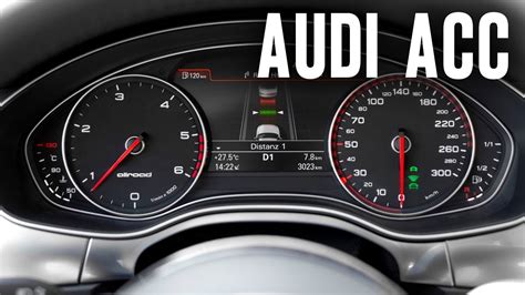 Audi Acc Control De Crucero Adaptativo Adaptive Cruise Control