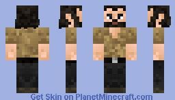 Rick Grimes - The Walking Dead Minecraft Skin