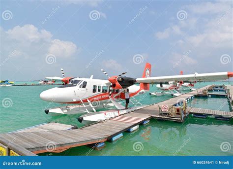 The Maldives Seaplanes Editorial Image | CartoonDealer.com #39556392