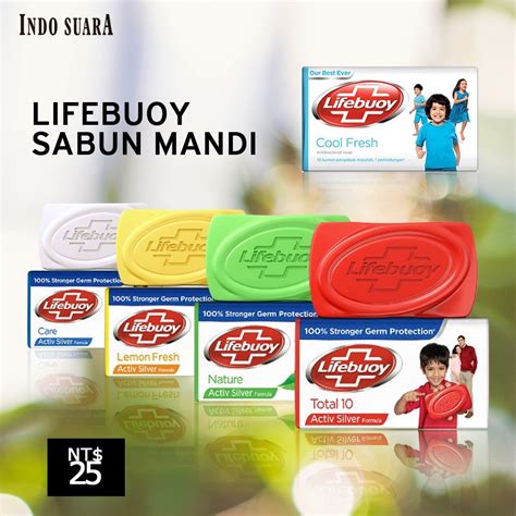 LIFEBUOY SABUN MANDI BATANG 香皂