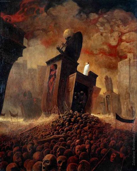 Selected Zdzislaw Beksinski Surrealism Paintings Hi Res