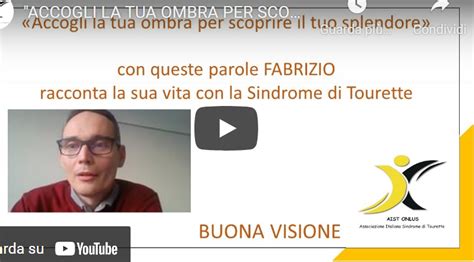 Tourette Roma Onlus Fabrizio Uno Di Noi