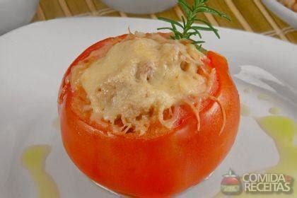 Receita De Tomate Recheado Frango Comida E Receitas