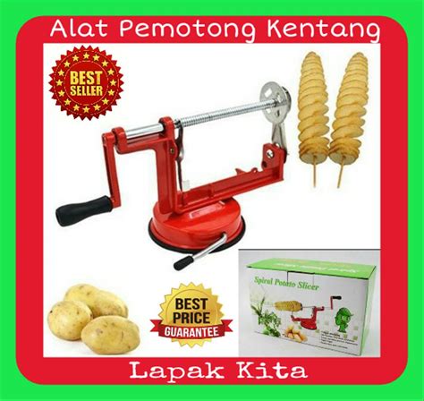 Jual Alat Potong Kentang Spiral Pemotong Kentang Spiral Kentang