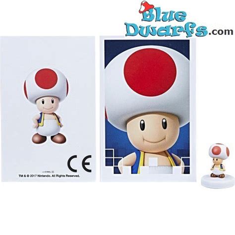 1x Super Mario Monopoly Gamer Toad 3cm 5010993439201