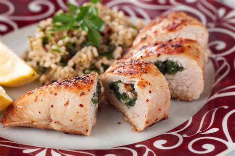 Recipe Of The Week Stuffed Chicken Breast With Spinach Feta