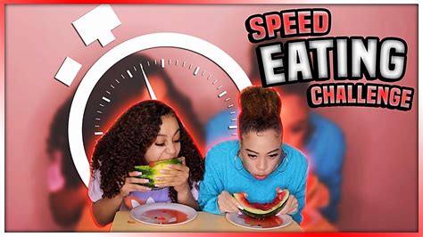 Speed Eating Challenge We Almost Threw Up Youtube