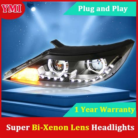 YMI Car Headlight For Kia Sportage R Headlights 2011 2012 For Kia