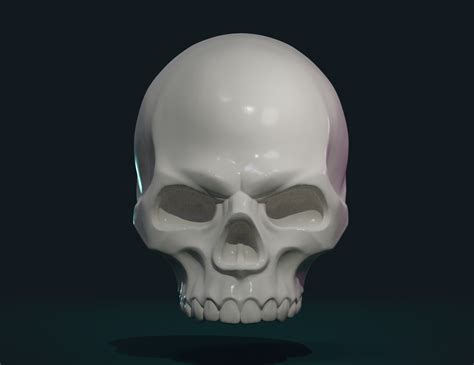 Download STL file Stylized Skull • 3D printer template ・ Cults