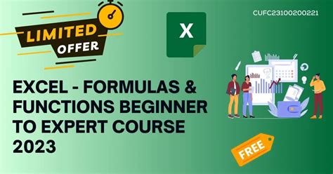 Excel Formulas Functions Beginner To Expert Course Cigma