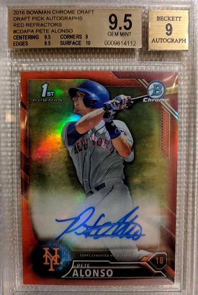 Big Bowman Chrome Autograph Sales For Baseball S Newest Rookie Studs