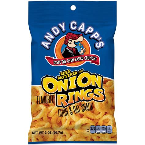 Andy Capp Beer Battered Onion Rings 12/ 2oz | Frank Silva & Sons