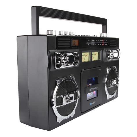 Emerson Bluetooth CD Radio Retro Boom Box Black EPB 3004 EPB 3004