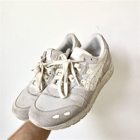 Asics White Beige Gel Lyte Trainers Lovely Light Depop