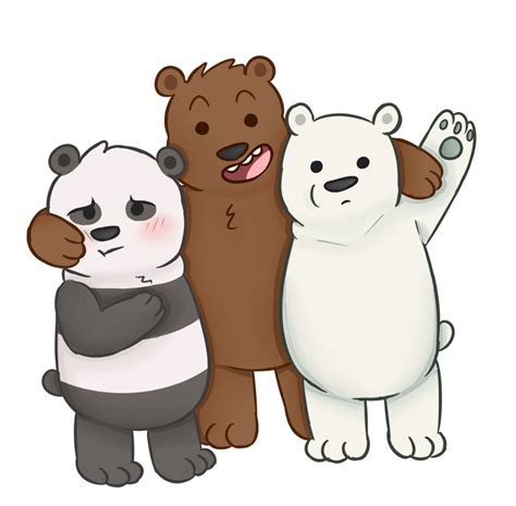 We Bare Bears Grizzly Grizz Panda Ice Bear Bare Bears Animated