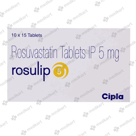 Rosulip 5mg Tablet 15s Price Composition And Generic Alternatives