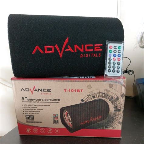 Jual Speaker Advance Inch T Bt Subwoofer Speaker Shopee Indonesia