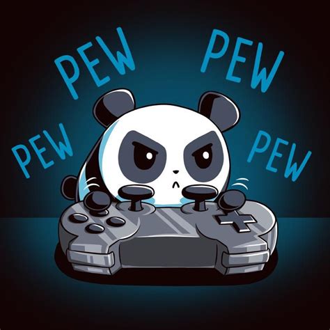 Mini Pew Pew Panda T Shirt TeeTurtle Cute Panda Drawing Cute Panda