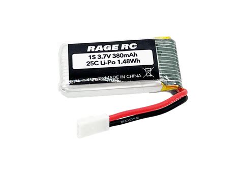 RAGE 3 7V 380mAh 1S Lipo Battery Jetpack Commander XL RGR4533