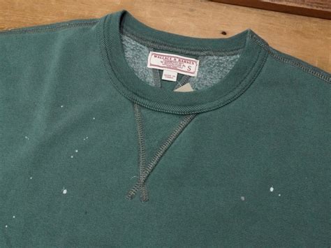 J Crew Wallace And Barnes” Heritage Fleece Painters Crewneck