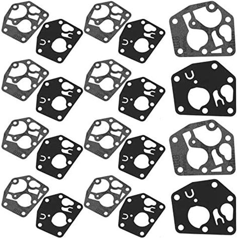 Diaphragm Kit 10Set Carburetor Diaphragm Gasket Kits Repairing