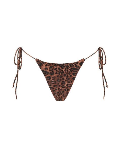 Leopard High Cut Bikini Bottoms Ark Swimwear Atelier Yuwa Ciao Jp