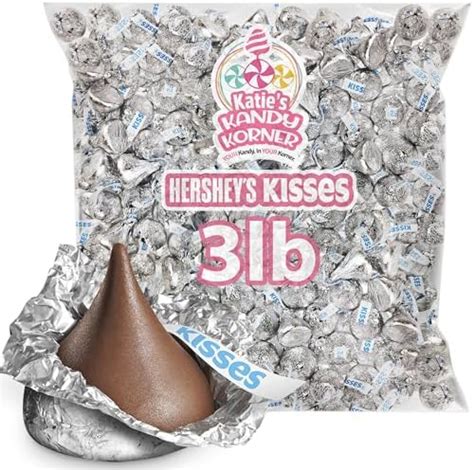 Hershey Milk Chocolate Kisses Candy 3lb Bulk Hershey Kisses Milk Chocolate In