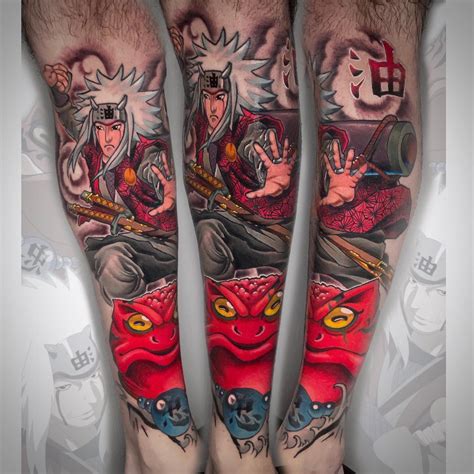 22 Jiraiya Naruto Tattoo Yasserhadyn