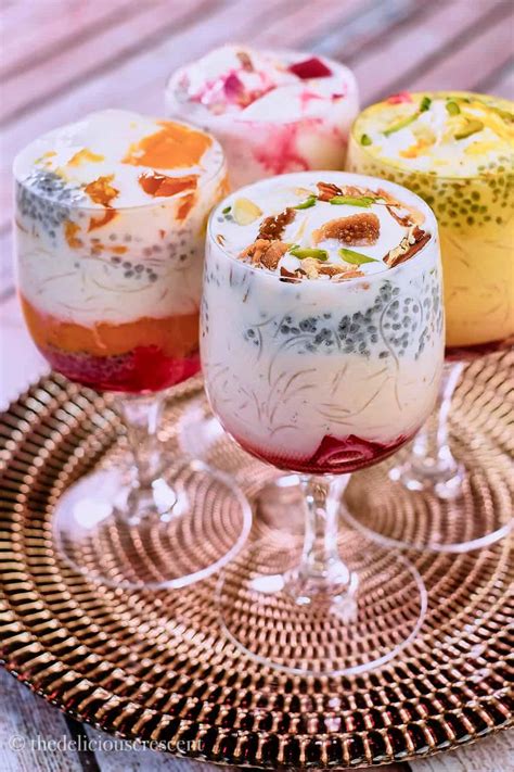 Best Homemade Falooda Recipe The Delicious Crescent