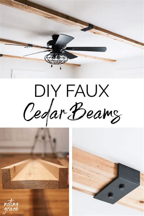 How To Make A Wood Beam Ceiling Wallpaper Jenna Combs