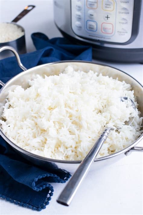 Instant Pot Basmati Rice Recipe Perfect Fluffy Evolving Table