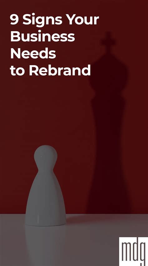 9 Signs Your Business Needs To Rebrand Mdg Solutions Rebranding