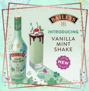 Baileys Just Released a Vanilla Mint Shake Liqueur That Can Be Poured Over Ice Cream for a Boozy ...