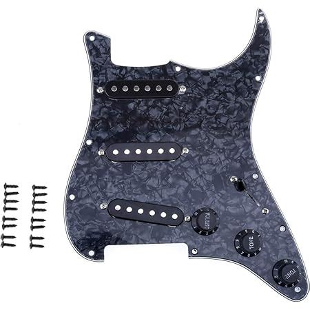 Amazon Musiclily Ssh Loaded Prewired Guitar Strat Pickguard