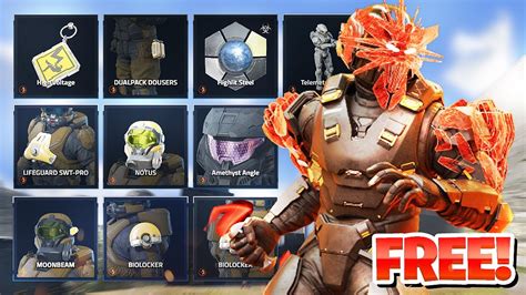 New Halo Infinite Hazmat Seasonal Event Free Rewards Season 4 Hazmat