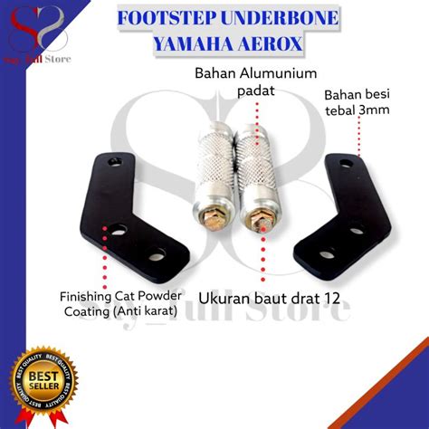 Underbone Aerox Step Underbone Aerox Old Footstep Lazada Indonesia