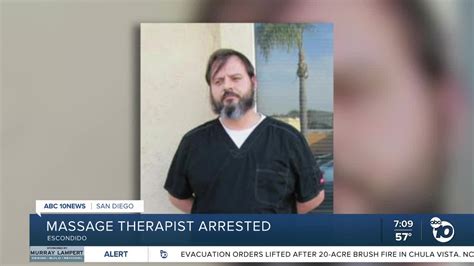 Massage Therapist Arrested After Undercover Sting In Escondido