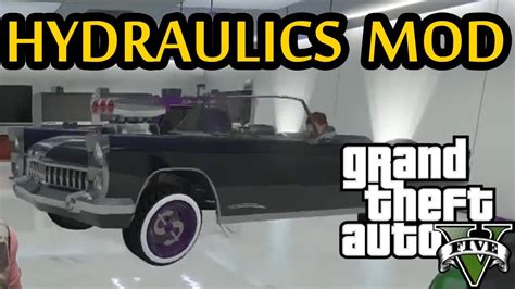 Gta Hydraulics Mod Bounce Your Lowrider Youtube