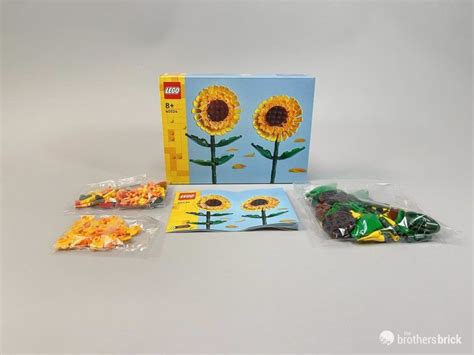 Lego Sunflowers Expand The Botanical Collection Review The