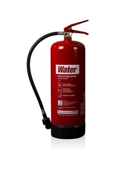 Commanderedge 9l Water Fire Extinguisher • Fireology