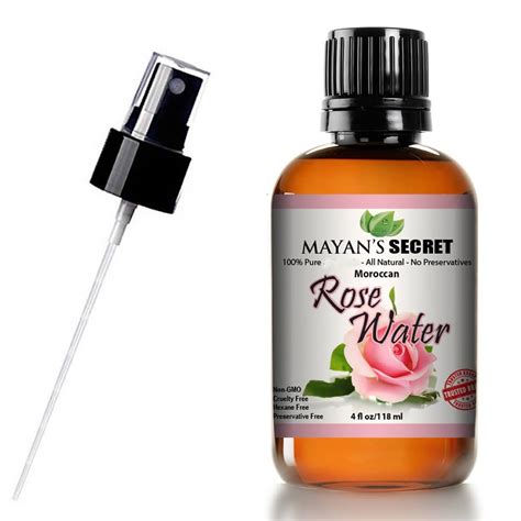 Rose Floral Water Hydrosol Natural Toner Mayans Secret