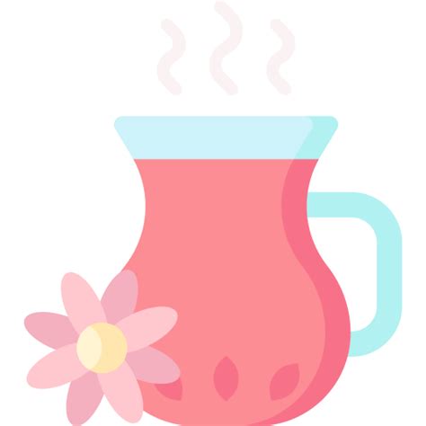 Red Tea Special Flat Icon
