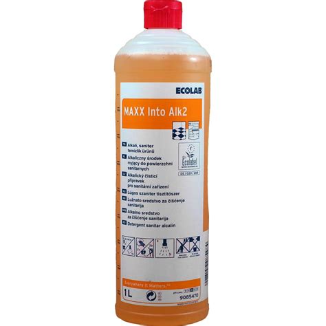 EcoLab Maxx2 Into Alk higiéniai tisztítószer 1 liter eMAG hu