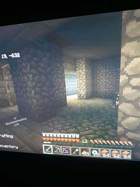 A dungeon within a stronghold : r/Minecraft