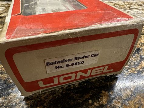 Lionel O Budweiser Reefer Car Reproduction Lnib Ebay