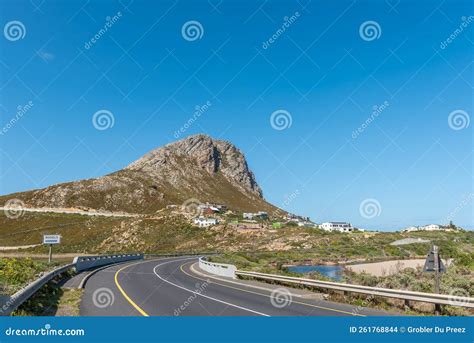 Rooiels On Road R44 On The Western Cape South Coast Editorial Stock