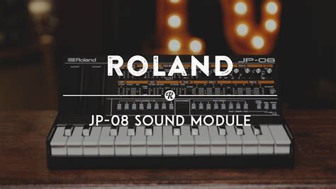 Roland Jp 08 Jupiter 8 Sound Module Reverb Demo Video Youtube