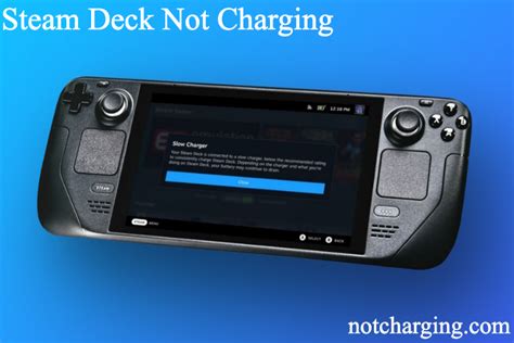 Steam Deck Not Charging Not Charging