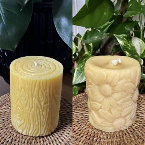 Pure Beeswax Artisanal Candles I Shop Let S Craft It