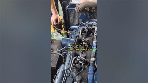 Bleed Diesel Fuel Ran Out Of Fuel Do This On Your Diesel Engine Fuel System Youtube